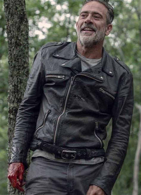 walking dead negan leather jacket